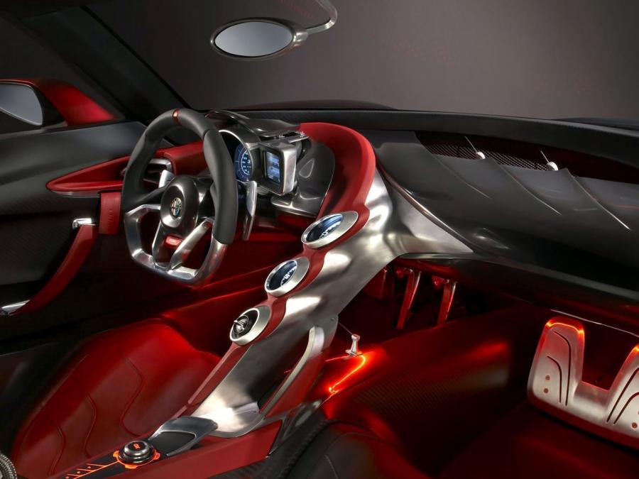 Торпедо Alfa Romeo 4C Concept 2011 года  (фото 21 из 24)